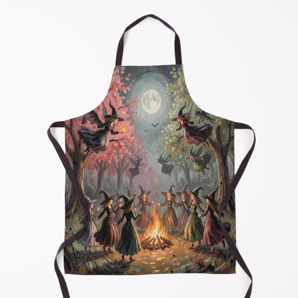 Item preview, Moonlit Witch Dance – Monet Night Flow designed and sold by FotoworldEdel.