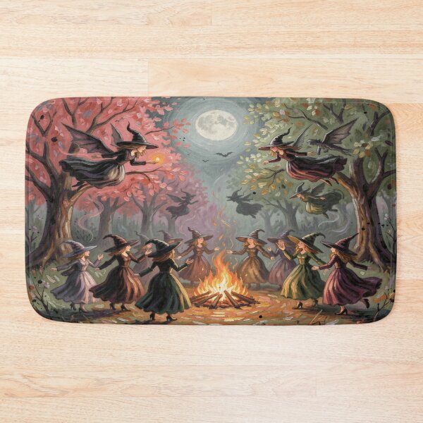 Artikelvorschau, Moonlit Witch Dance – Monet Night Flow entworfen und verkauft von FotoworldEdel.