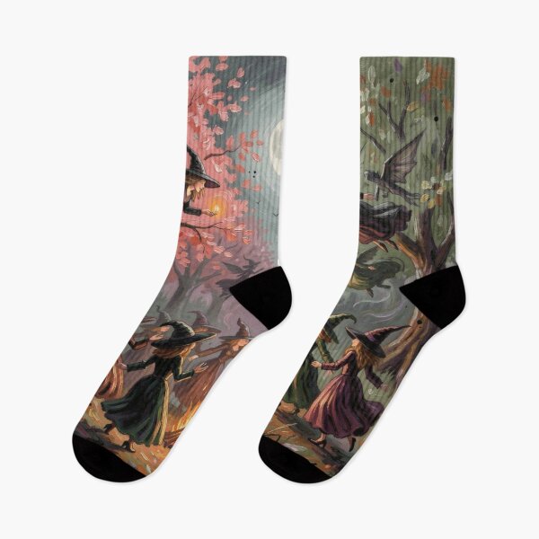 Item preview, Moonlit Witch Dance – Monet Night Flow designed and sold by FotoworldEdel.
