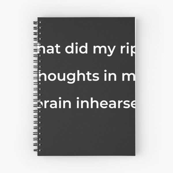 Item preview, “That did my ripe thoughts in my brain inhearse,” - print white designed and sold by ariksworld.