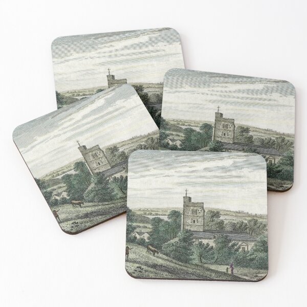 Item preview, Hornsey church in late 18th century rural landscape designed and sold by TerryKerrImages.