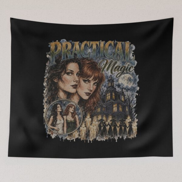 Item preview, Practical Magic Watercolor Sisters Vintage Movie Fan Art designed and sold by NieleJaneda.
