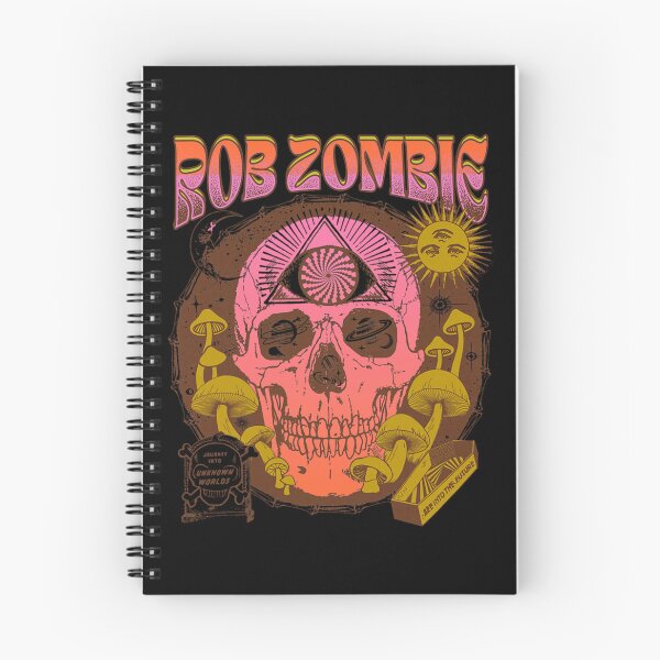 Item preview, Rob Zombie Psychedelic Skull Horror Design designed and sold by AdelaCaldwell.
