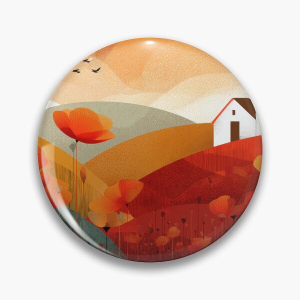 Item preview, Vibrant fields with blooms designed and sold by anytka.