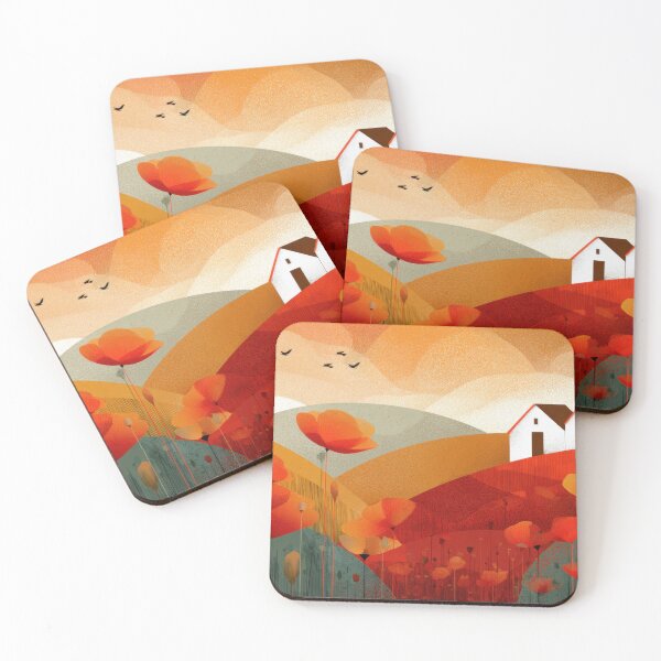 Item preview, Vibrant fields with blooms designed and sold by anytka.