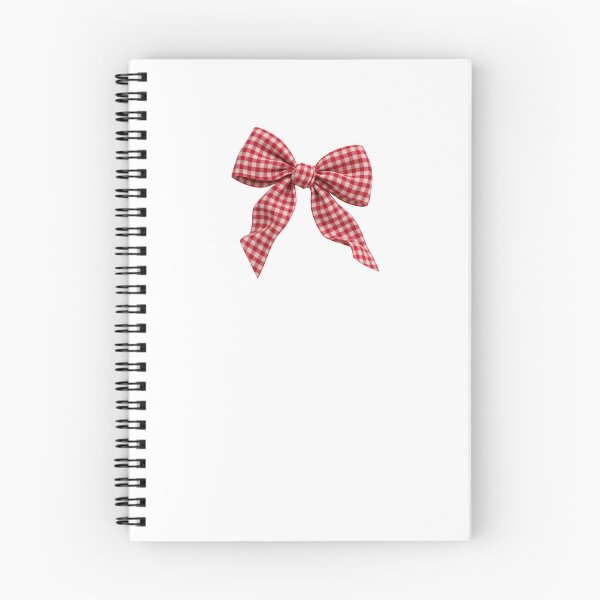 Item preview, Red Gingham Bow Coquette Aesthetic designed and sold by jianina-alondra.