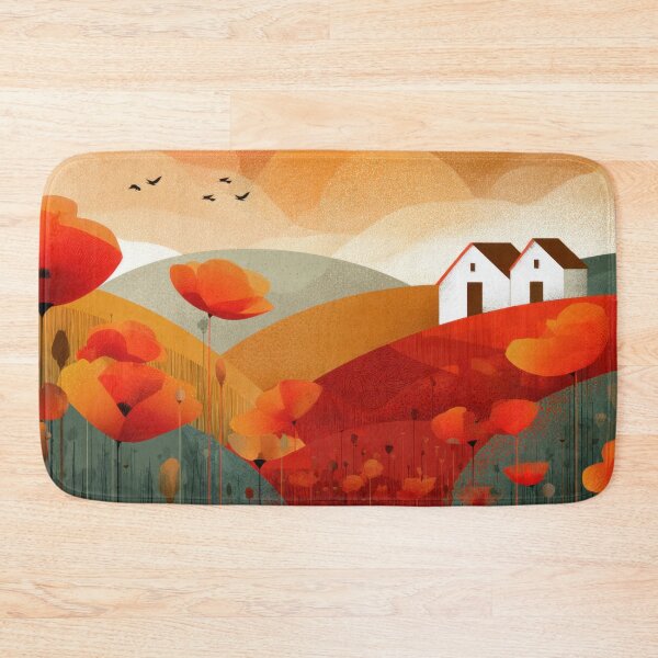 Item preview, Vibrant fields with blooms designed and sold by anytka.