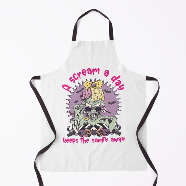Item preview, A Scream A Day Keeps The Sanity Away - Zombie Diva designed and sold by chatzous.