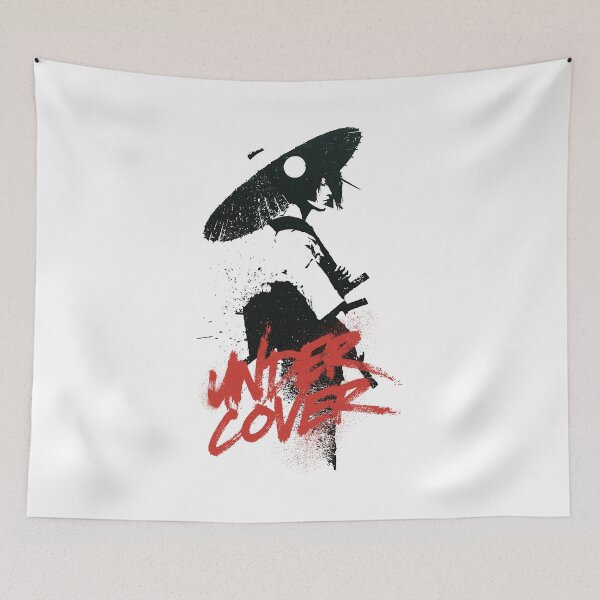 Item preview, Traditional Japanese Samurai Stencil Splatter Fusion designed and sold by EdvvinStudios.