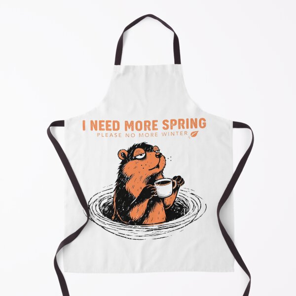 Item preview, Funny Groundhog I Need More Spring Vintage Art designed and sold by DariaOltes.
