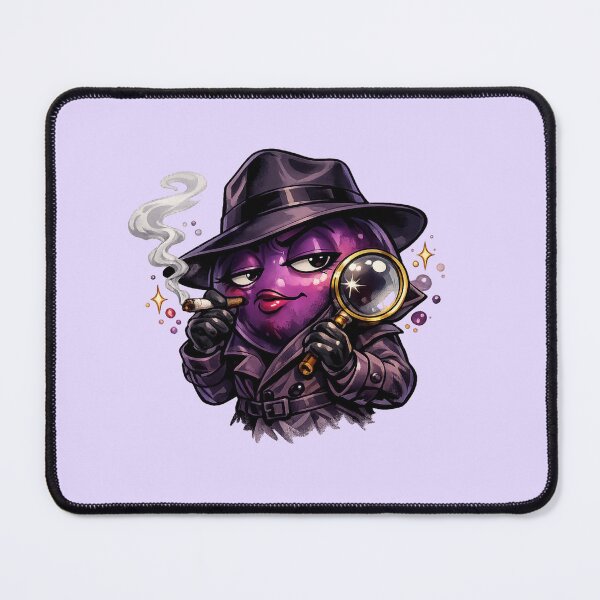 Item preview, Detective Grape – Noir Style Grape Cartoon  designed and sold by Sommium .