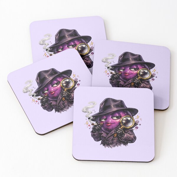 Item preview, Detective Grape – Noir Style Grape Cartoon  designed and sold by Sommium .