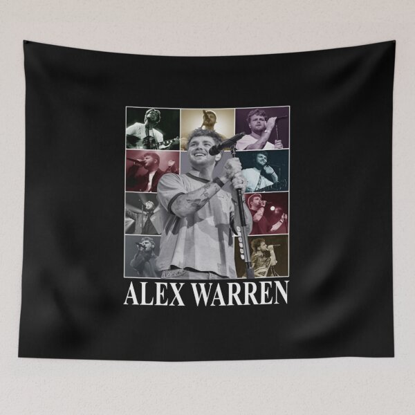 Item preview, Alex Warren Retro Bootleg Rap Tee designed and sold by StainedMoons.