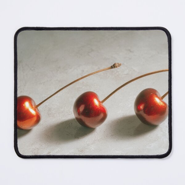 Item preview, Cherries placed on a light surface designed and sold by anytka.