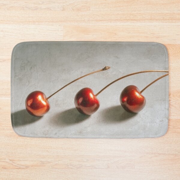 Item preview, Cherries placed on a light surface designed and sold by anytka.