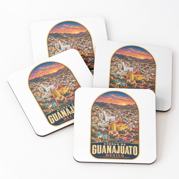 Item preview, Colorful Guanajuato Mexico Panorama designed and sold by BeachWhisper.