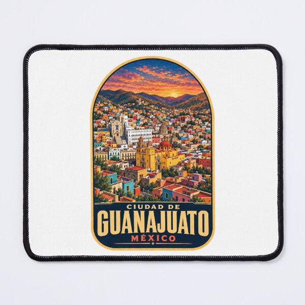 Item preview, Colorful Guanajuato Mexico Panorama designed and sold by BeachWhisper.