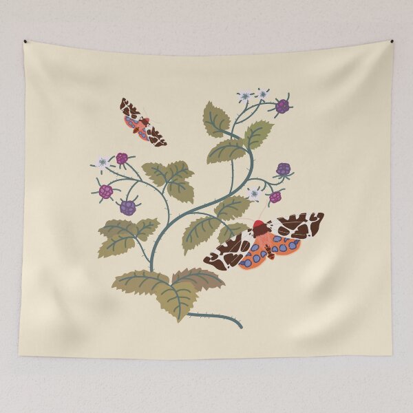 Item preview, Moth And Blackberry Art designed and sold by SpottedPilot.