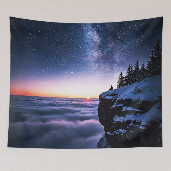 Item preview, Alone Above the Clouds designed and sold by Exodoi.