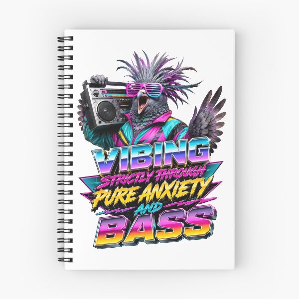 Item preview, Vibing Strictly Through Pure Anxiety And Bass Bird designed and sold by Sovereign Supply Co..