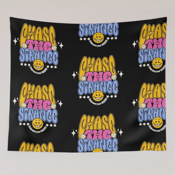 Item preview, Chase the Strange Retro Psychedelic Design designed and sold by FaeryNuff.
