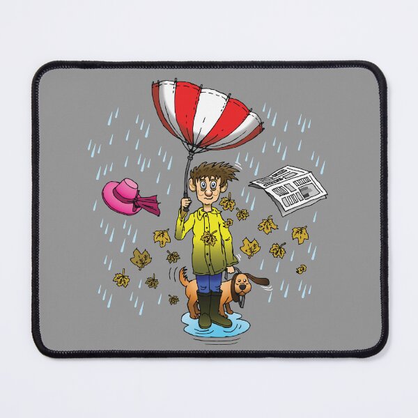 Item preview, Rainy and Windy Autumn Day designed and sold by Restarter.