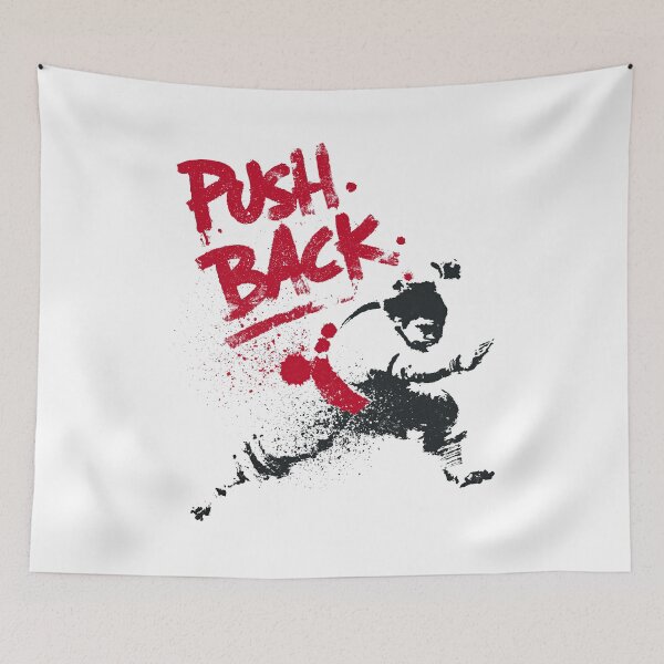 Item preview, Ferocious Sumo Wrestler Lunging Forward Ink Explosion designed and sold by EdvvinStudios.