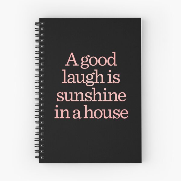 Item preview, A good laugh is sunshine in a house. v.3 designed and sold by x1brett.