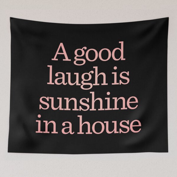 Item preview, A good laugh is sunshine in a house. v.3 designed and sold by x1brett.