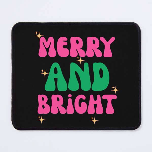 Item preview, Trendy Merry And Bright Retro Christmas Sparkles designed and sold by mumchaosdesigns.