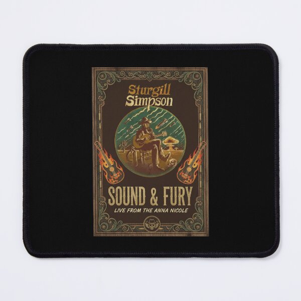 Item preview, Sturgill Simpson Sound And Fury Live Anna Nicole Flaming Guitars designed and sold by Dravienart.