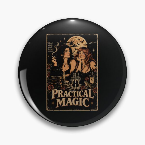 Item preview, Vintage Practical Magic Movie Poster Gothic Witchcraft Graphic designed and sold by NieleJaneda.
