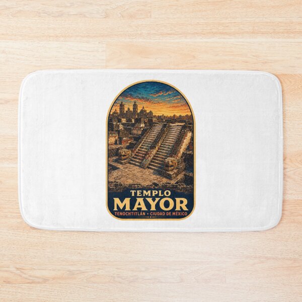 Item preview, Templo Mayor Mexico City designed and sold by BeachWhisper.