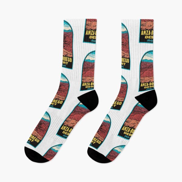 Item preview, Anza-Borrego Desert State Park Retro Travel Illustration designed and sold by HalpinDesign.
