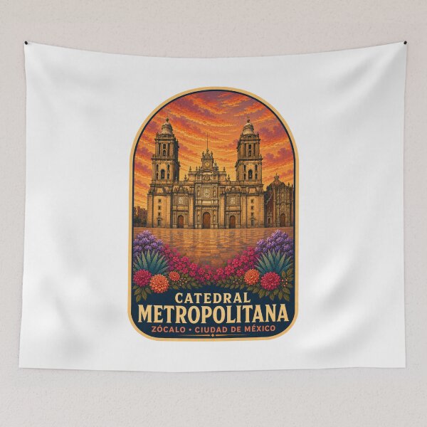 Item preview, Mexico City Metropolitan Cathedral designed and sold by BeachWhisper.