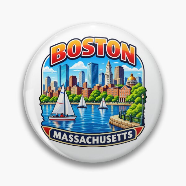 Item preview, Boston, Massachusetts designed and sold by Myra365Art.
