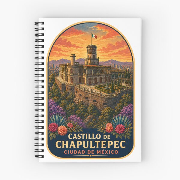 Item preview, Castillo de Chapultepec Mexico City designed and sold by BeachWhisper.