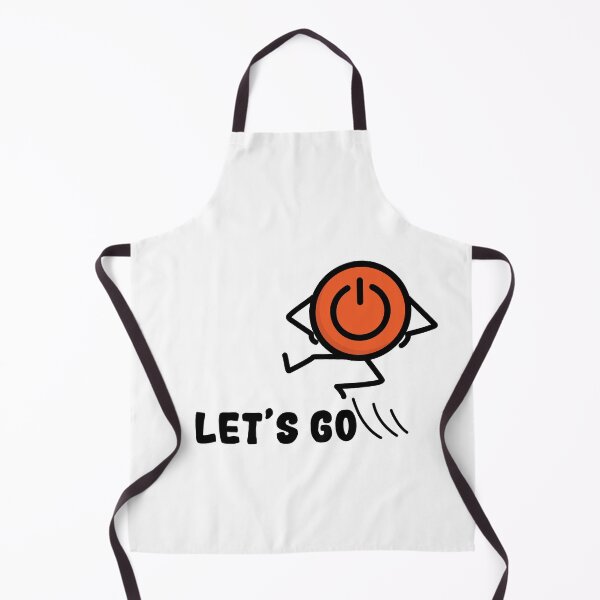 Item preview, Let’s Go | Funny Power Button Character designed and sold by Creatory.studio.