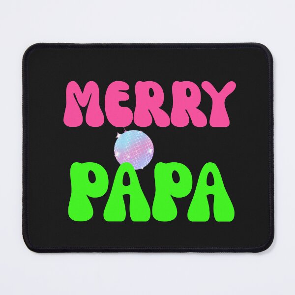 Item preview, Groovy Merry Papa Retro Christmas Matching Family designed and sold by mumchaosdesigns.