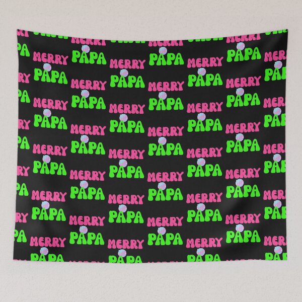 Item preview, Groovy Merry Papa Retro Christmas Matching Family designed and sold by mumchaosdesigns.