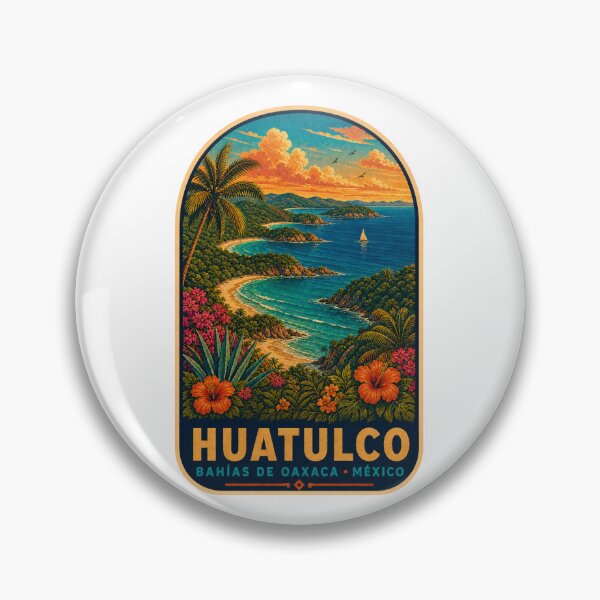 Artikelvorschau, Huatulco-Bucht, Oaxaca, Mexiko entworfen und verkauft von BeachWhisper.