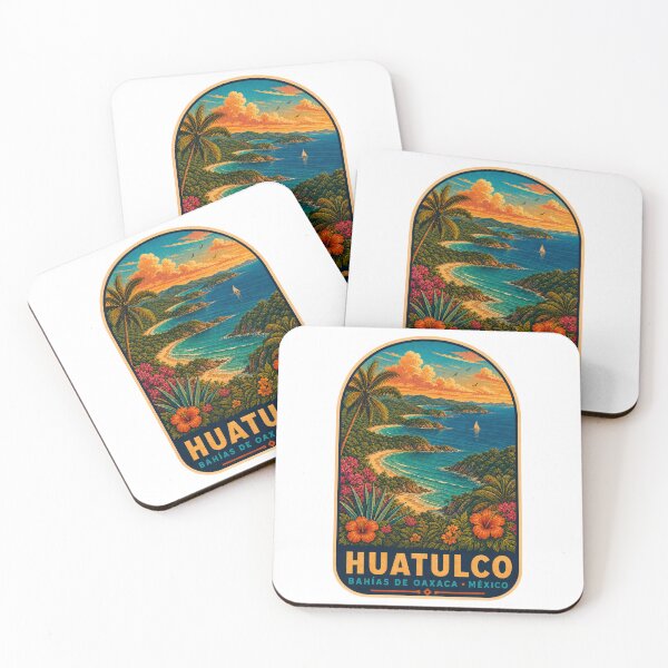 Item preview, Huatulco Bays Oaxaca Mexico designed and sold by BeachWhisper.
