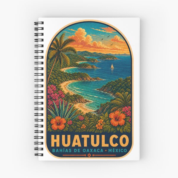 Item preview, Huatulco Bays Oaxaca Mexico designed and sold by BeachWhisper.