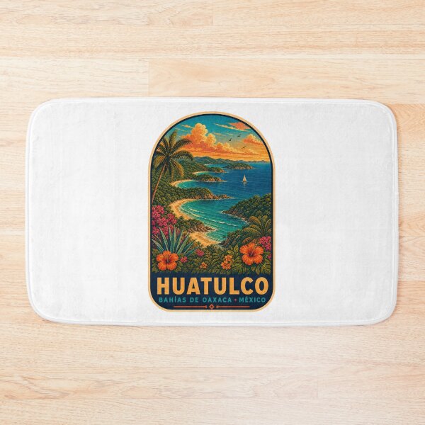 Item preview, Huatulco Bays Oaxaca Mexico designed and sold by BeachWhisper.