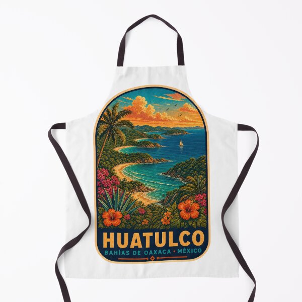 Item preview, Bahías de Huatulco, Oaxaca, México designed and sold by BeachWhisper.