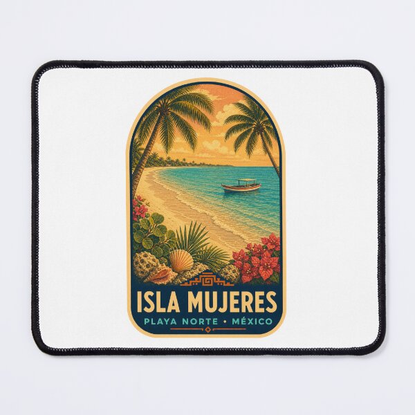 Item preview, Playa Norte on Isla Mujeres Mexico designed and sold by BeachWhisper.