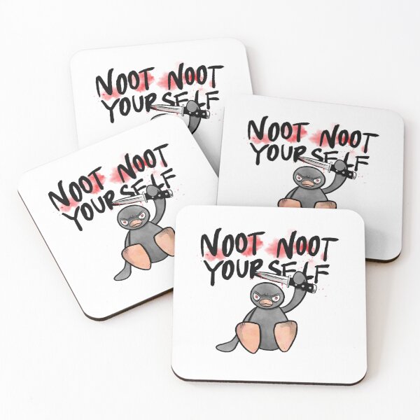 Item preview, PINGU - NOOT NOOT YOURSELF designed and sold by riotborn.