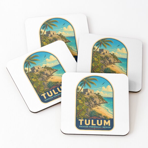 Item preview, Tulum Maya Ruins in Quintana Roo designed and sold by BeachWhisper.