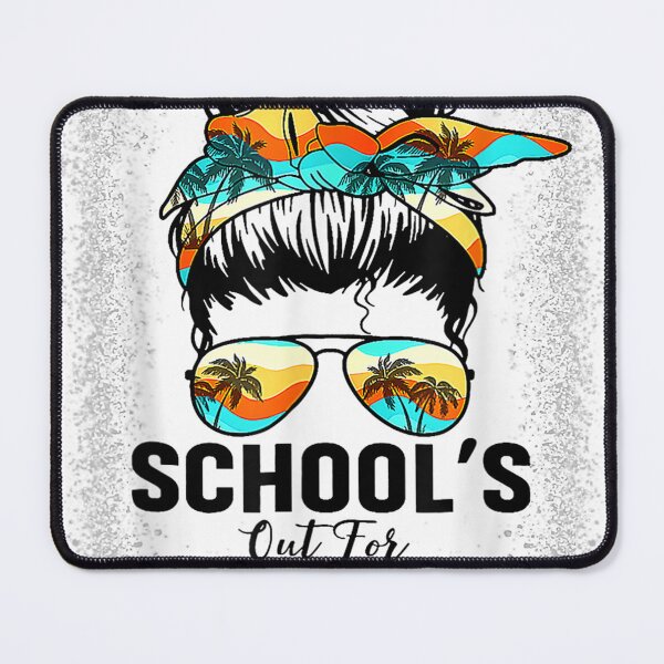 Item preview, Messy Bun Last Day Of School Schools Out For Summer Teacher  designed and sold by Coolshopsea.
