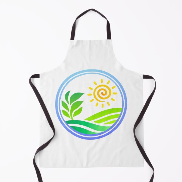 Item preview, Minimalistic Simple Agricultural Sun and Fields illustration with leaves Colour designed and sold by Avara-Creative.